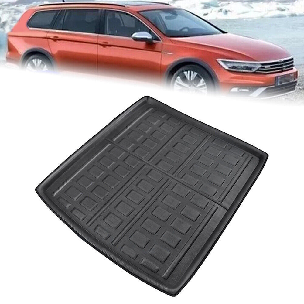 Rear Trunk Tray Floor Mat for VW for Passat B8 3G5 Estate Variant Alltrack 2014-2019