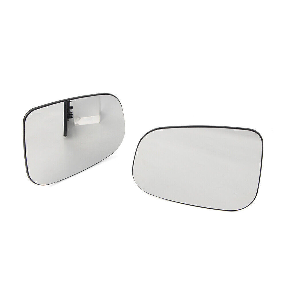 Pair Mirror Glass for Jaguar Vanden Plas XF XJ XJ8 XK XE I-PACE C2Z31946 Q