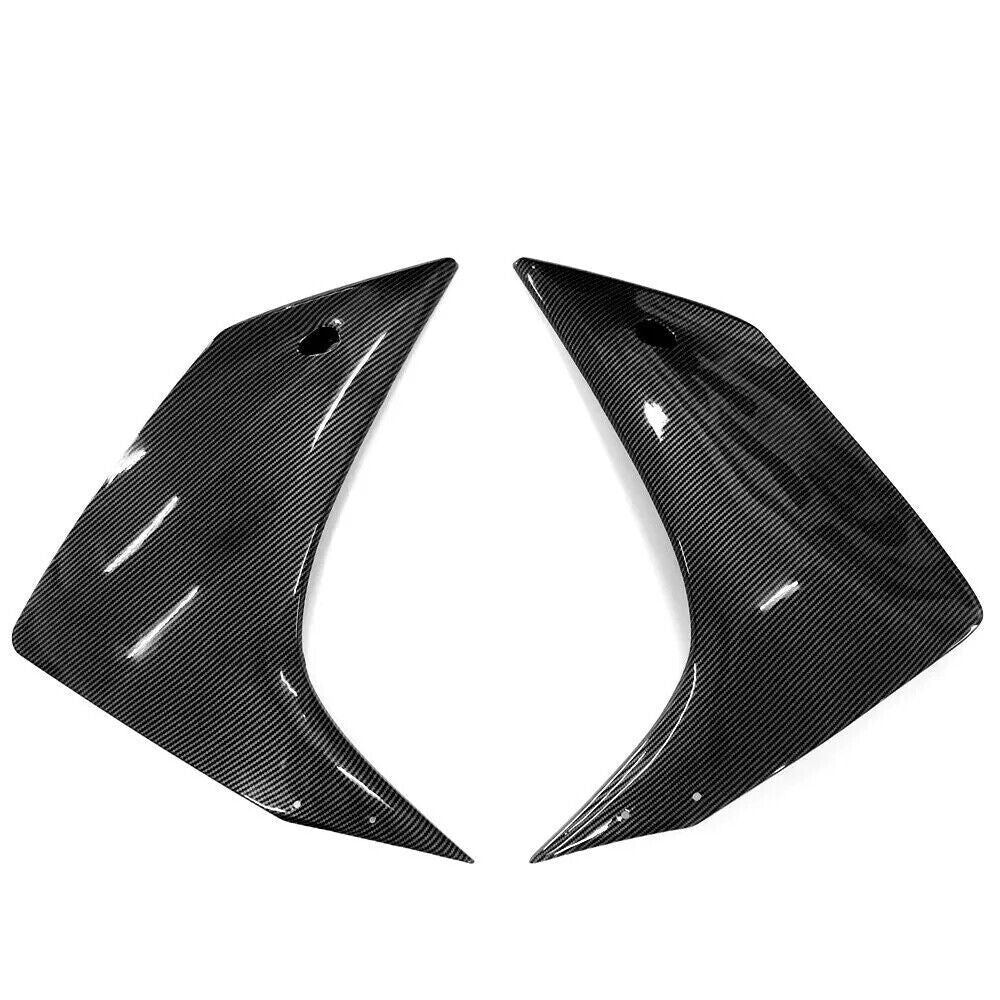 Carbon Fiber Front Side Radiator Cover Panel Fairing for YAMAHA YZF R1 2007 2008