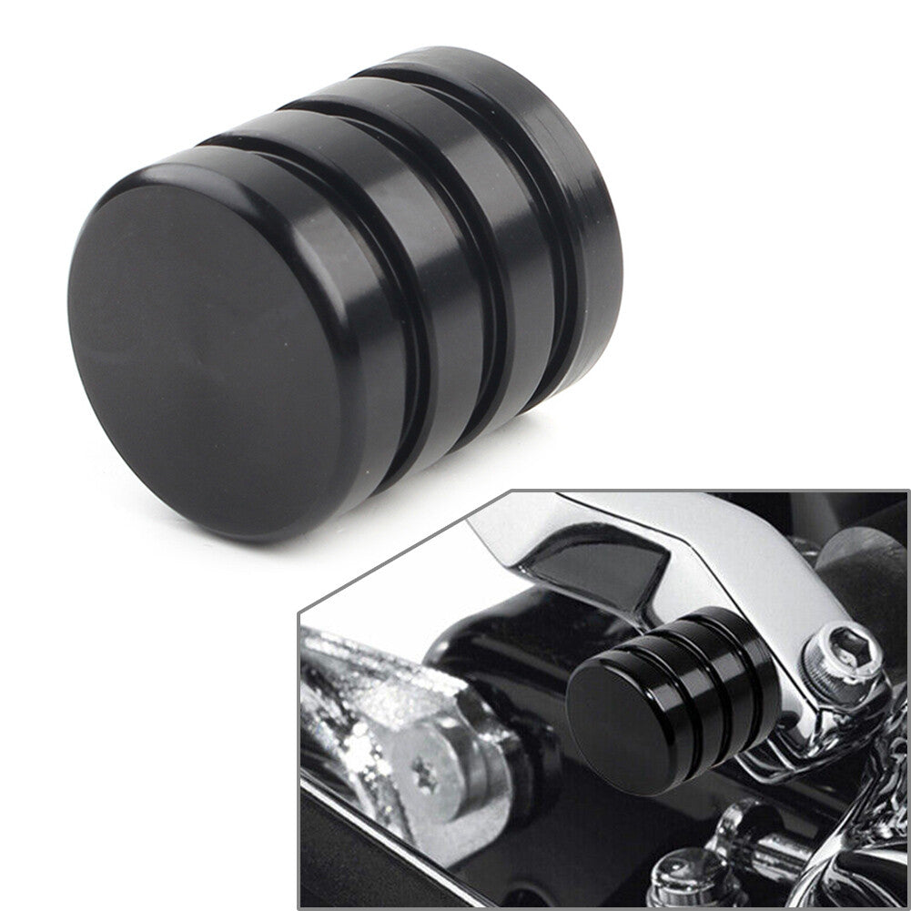 Heel Shifter Eliminator Fit for Harley FL Touring 1980+ Road Glide King Black Motor