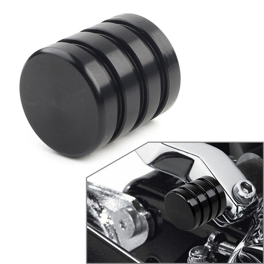Heel Shifter Eliminator Fit for Harley FL Touring 1980+ Road Glide King Black Motor