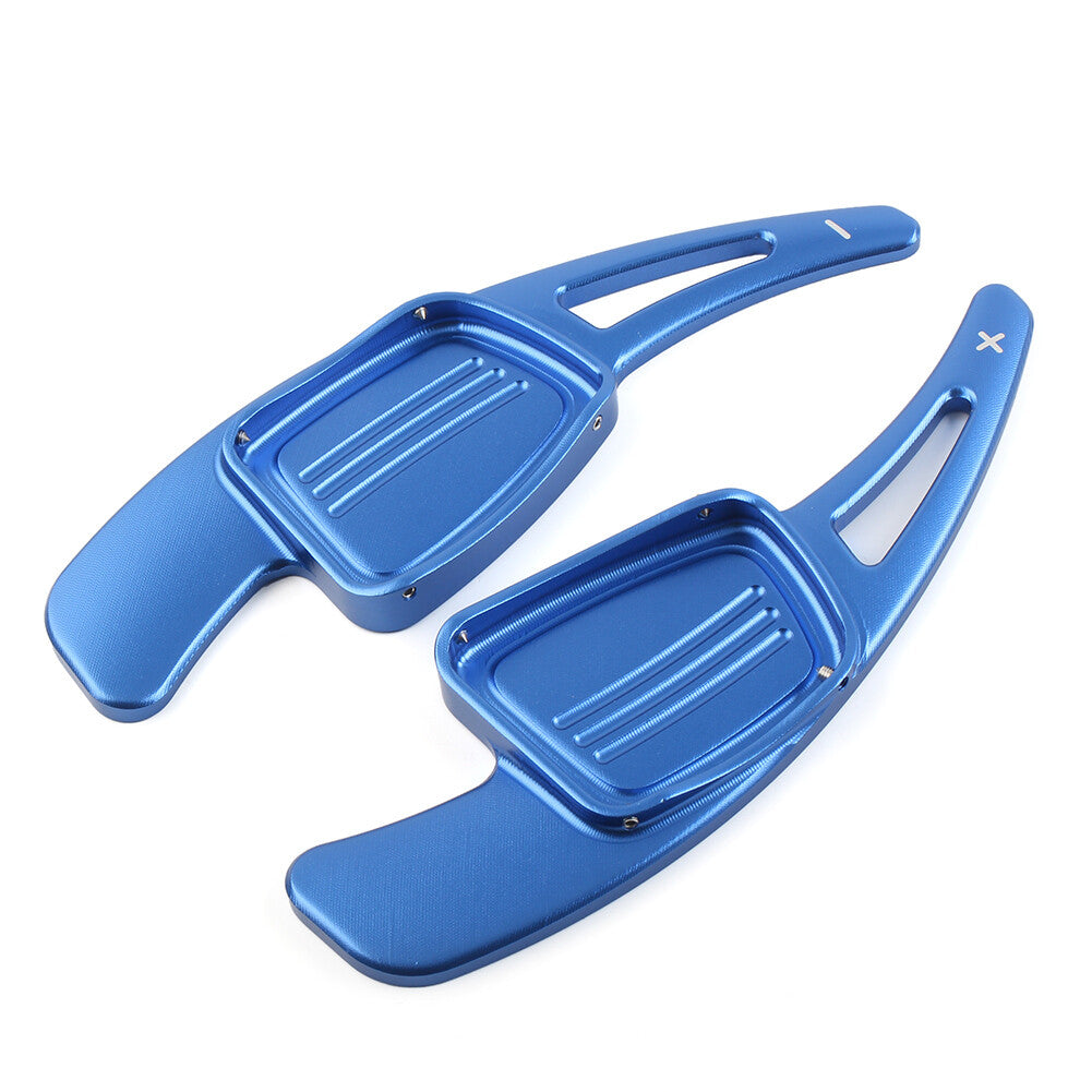 Steering Wheel Shift Paddle Shifter Blue for Audi A3/4/5 S3/4/5 SQ5/7 Q2/3/5/7