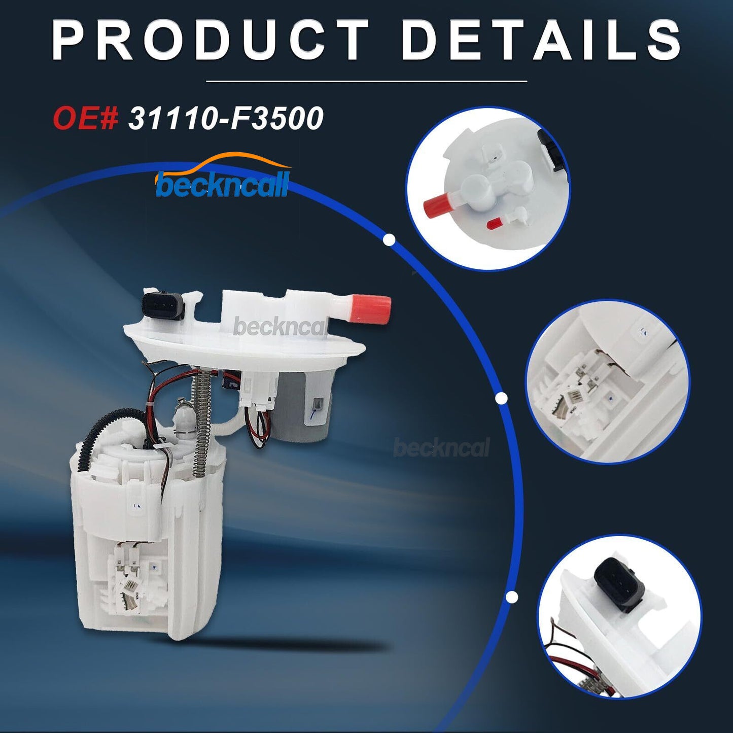 31110-F3500 Fuel Pump Module Fits for 2017-2019 for Elantra 2.0L for 2019 Forte 2.0L
