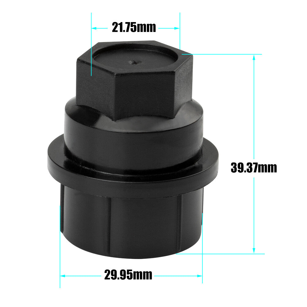24x Wheel Cam Nut Caps for Chevrolet Silverado Tahoe for GMC 1500 for Sierra 15646250