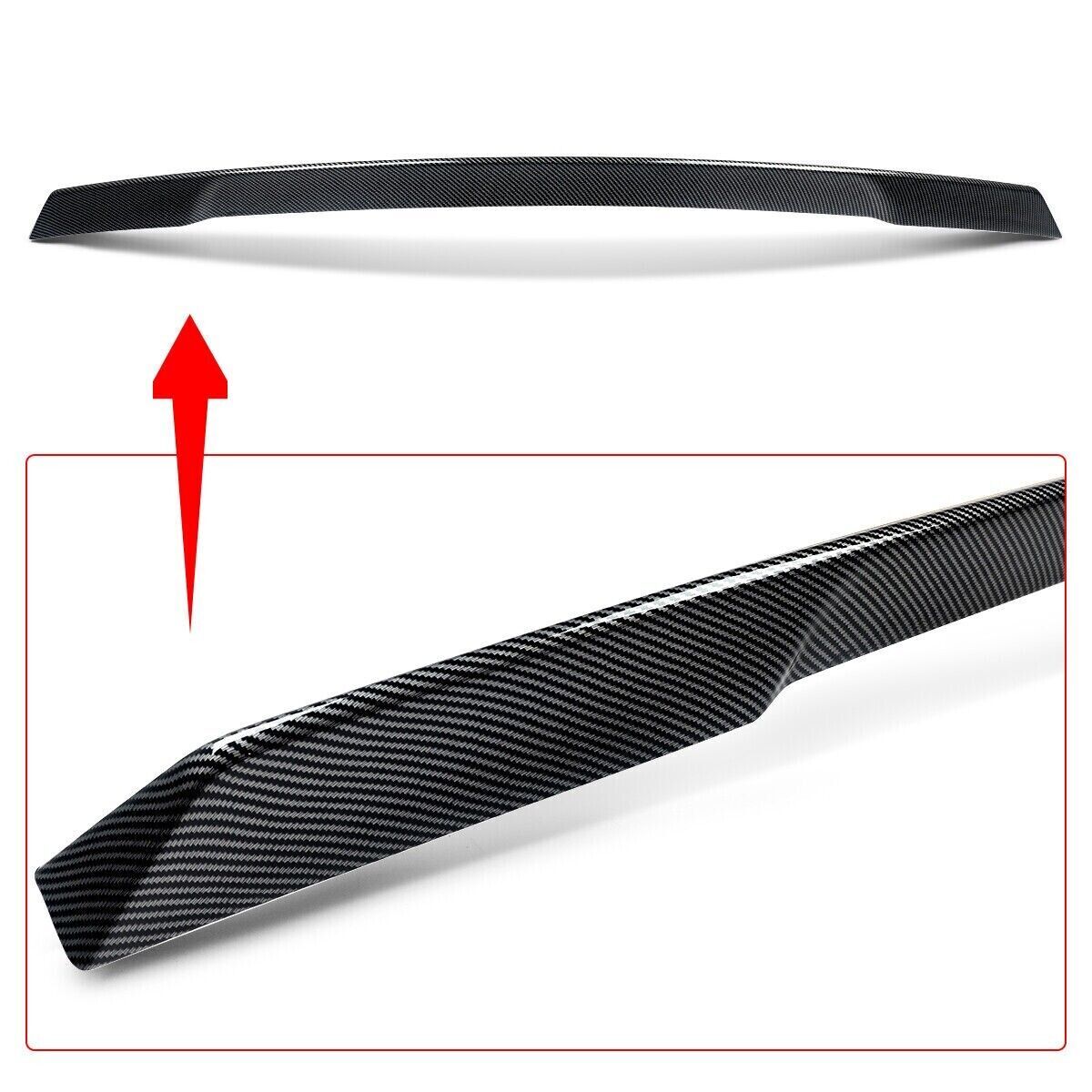WK2 SRT Rear Spoiler Mid-Wing for Jeep Grand Cherokee 2013-2021 Carbon Fiber ABS n