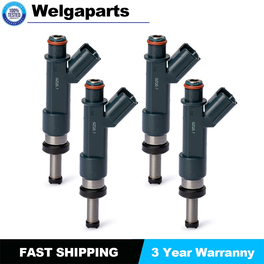 4Pcs Fuel Injector 23250-37020 for Toyota Prius 10-11 for Lexus CT200h Plug-In 1.8L