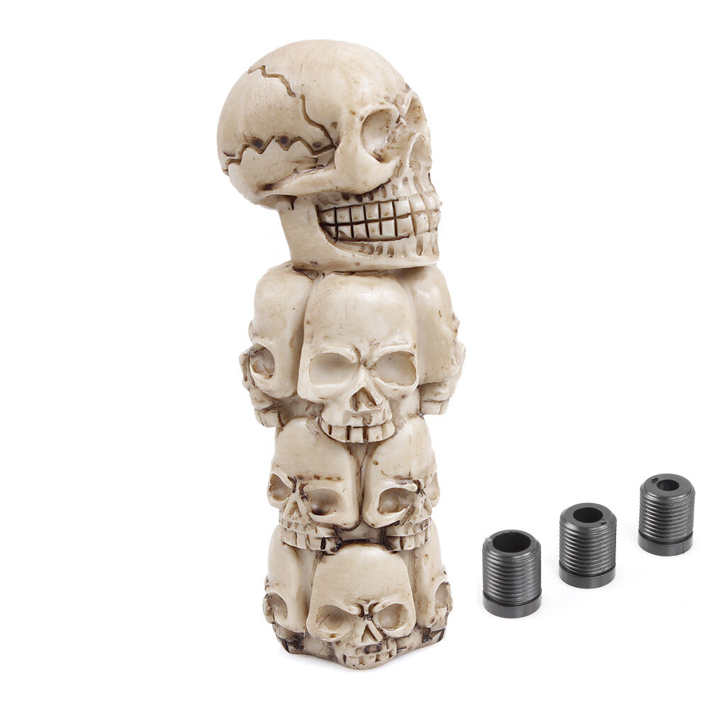 Skull Resin Head Car Manual Universal Style Stick Gear Shift Knob Lever Shifter