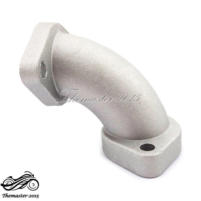Intake Manifold Pipe 27mm angled 0° For 125cc 140cc 150cc 160cc Pit Dirt Bikes Q