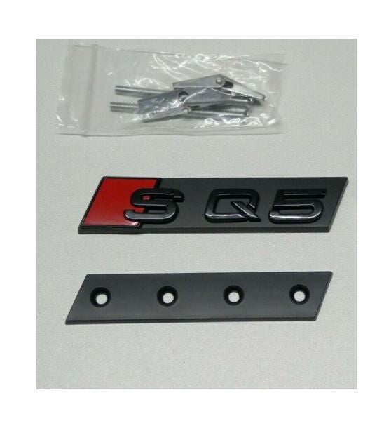 1 Piece Car License Plate Frame Cover Hood Cap Trunk 2 Hole Black for Jeep - v