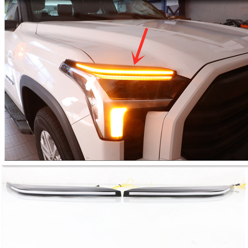 LED DAYTIME RUNNING LIGHT FOG LAMP Headlight Fit for Toyota Tundra 2022 2023