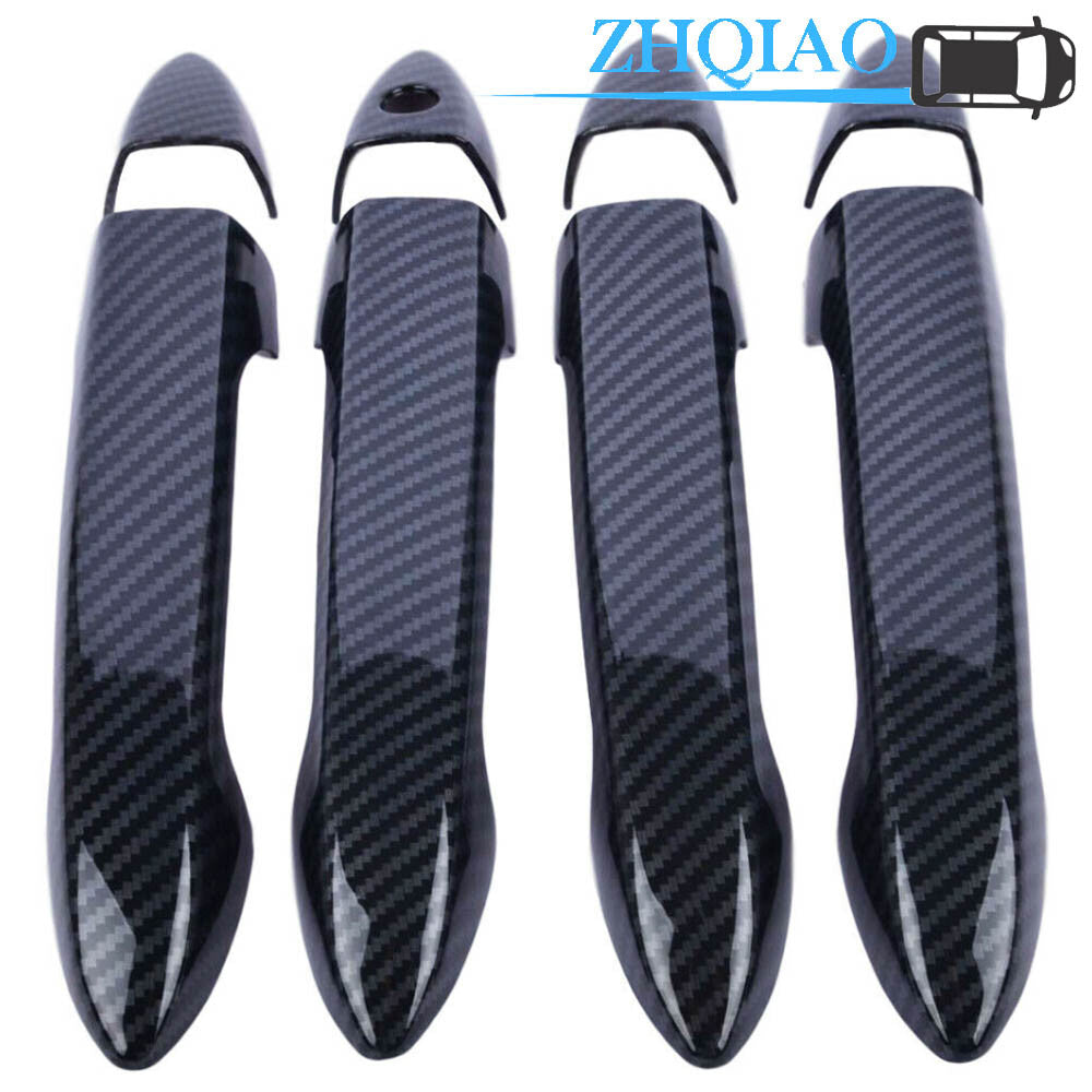 New Carbon Fiber Style Handle Cover Trim for Honda Accord 2013-2017