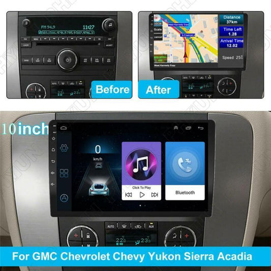 10.1-inch GPS 2G+32GB Android 10.1 Stereo Radio for Jimny XBike Enclave and for Hummer H2 n