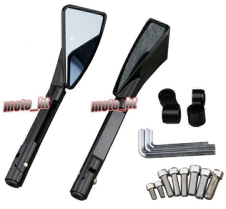 2pcs Side Rear View Mirrors Fit CB600F Hornet / CBF600 / CB400 / CBR125R