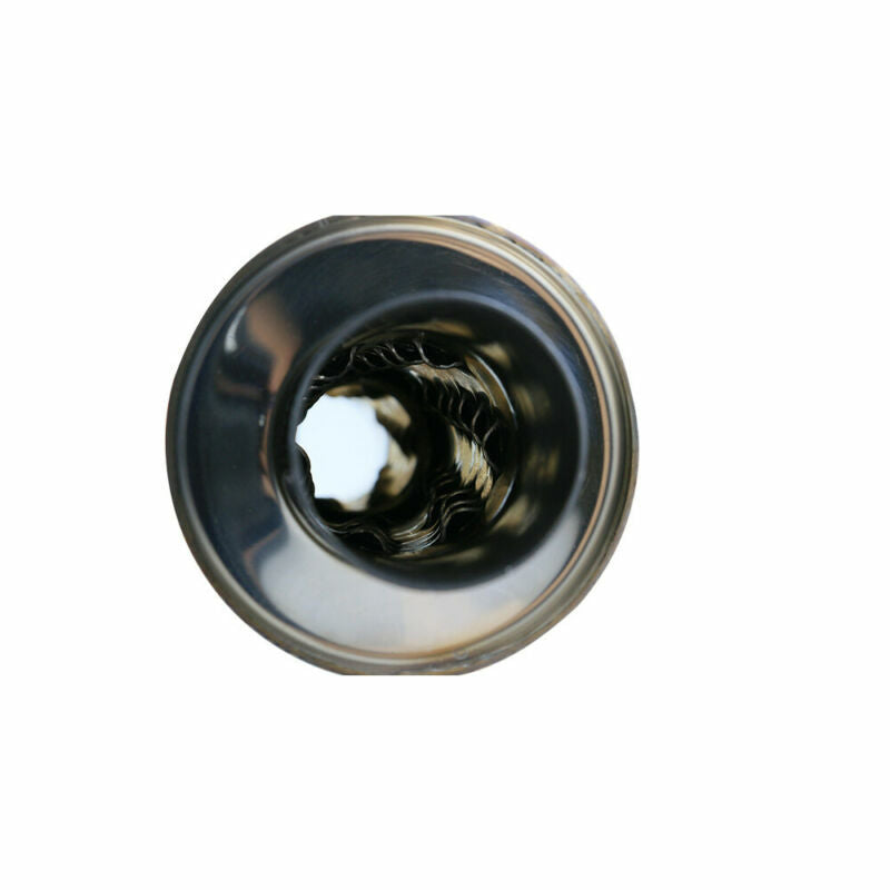 2.5 Inch IN/OUT 4inch Body Exhaust Silencer Resonator Muffler Slow Flow 2.5