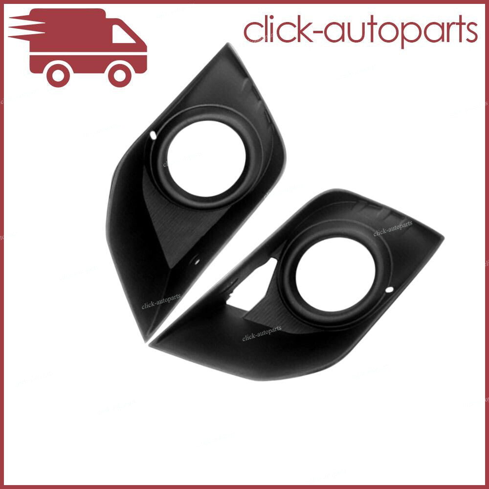 2X Right+Left Fog Light Covers Bezels for Mitsubishi for Outlander Sport ASX RVR