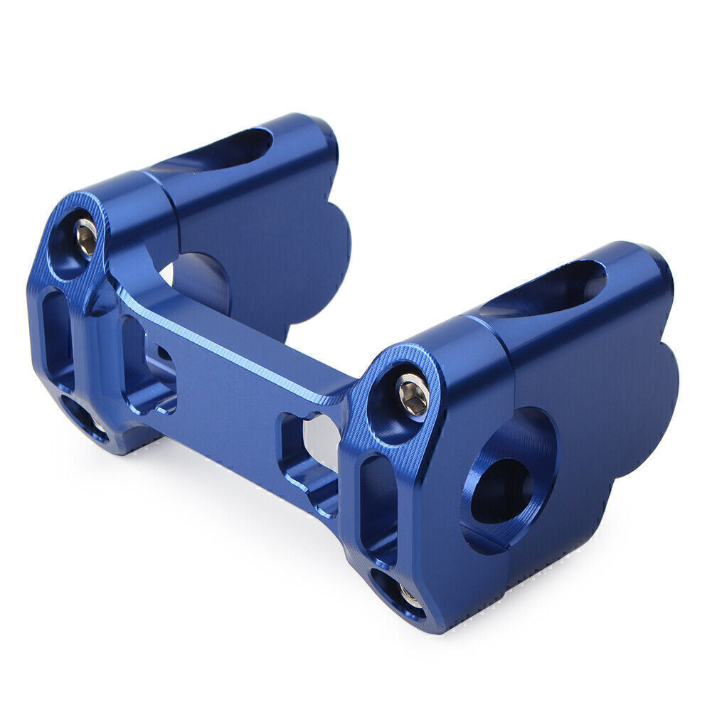 Fit for BMW R1200GS LC / Adventure 2014-20 Blue Handlebar Clip Adapter Height Riser