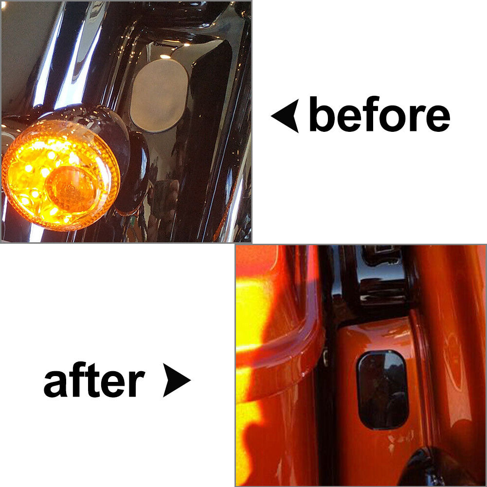 Motorcycle Antenna Hole Plug Filler Cover for Harley Road Street Glide King FLHR