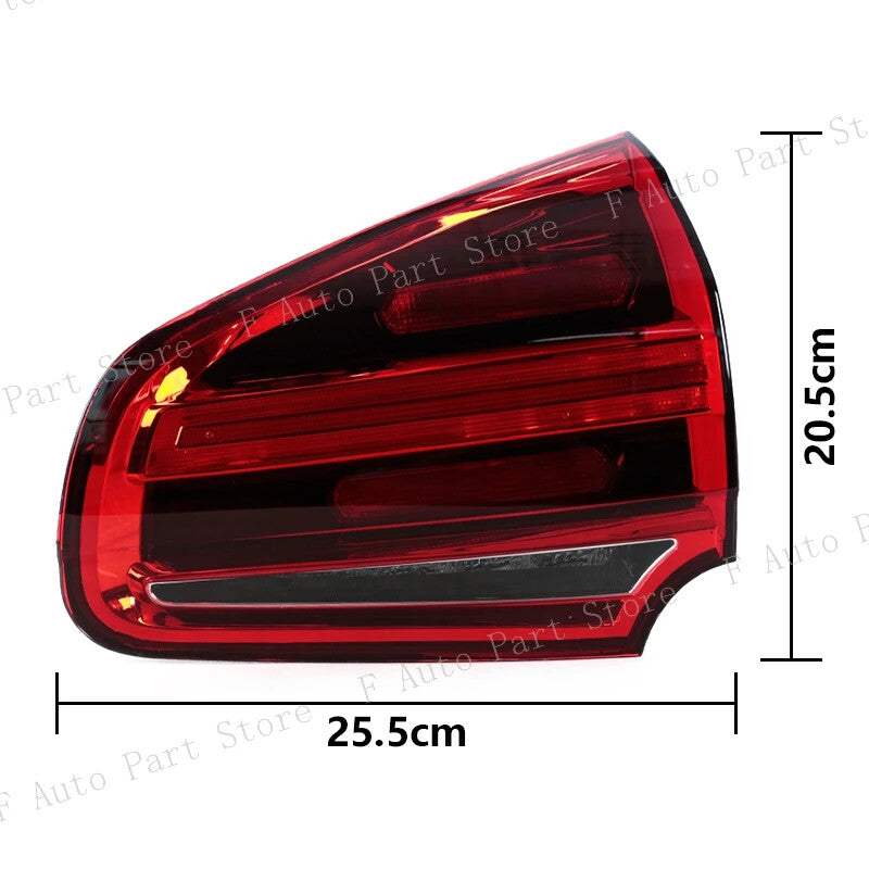 Applicable to for Porsche for Cayenne 2015 - 2017 Right LED Rear Inner Taillight and Brake Light