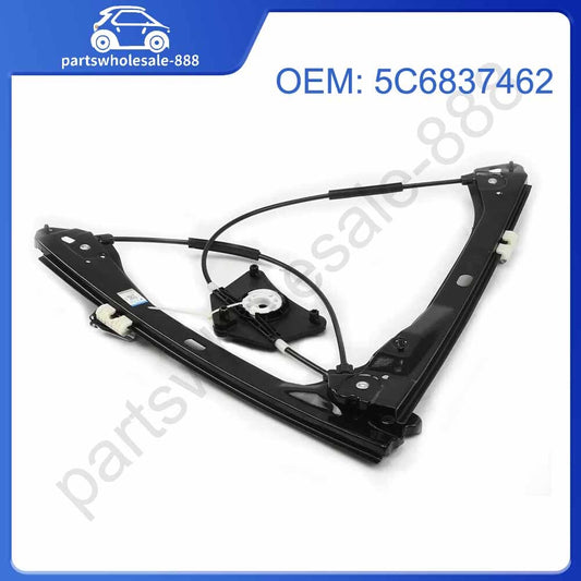 5C6837462 Mechanical front right window adjuster suitable for 2011-18 for Volkswagen for Jetta MK6 12V