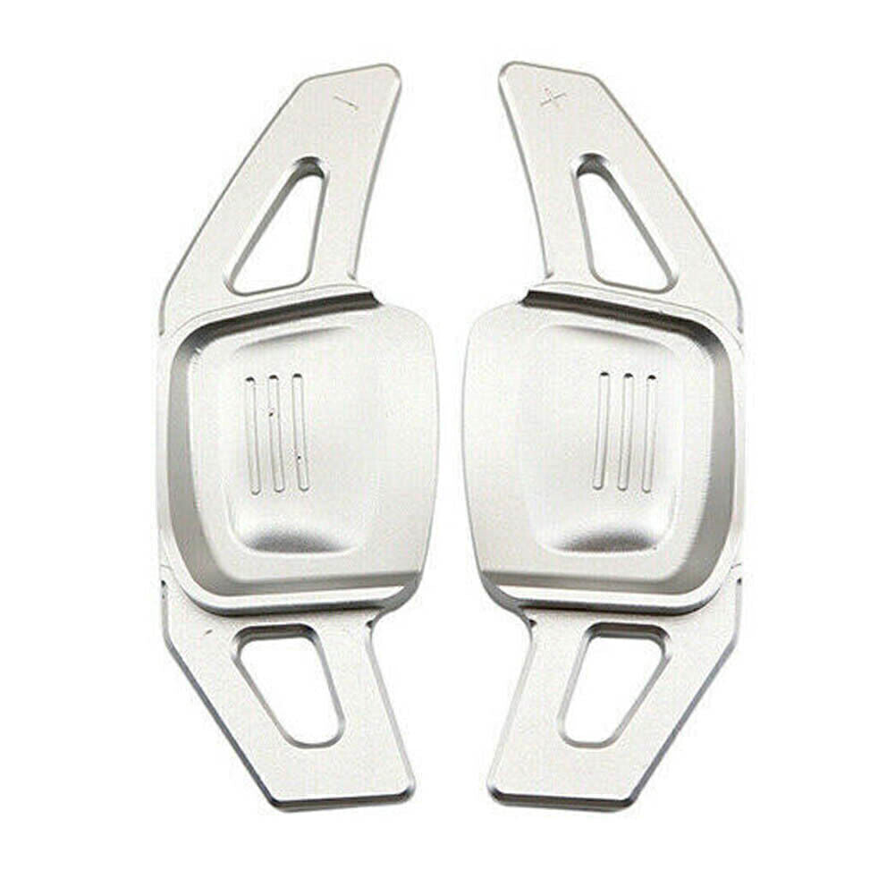 for VW for Tiguan for Golf 7 MK7 Silver Steering Wheel Shift Paddle Shifter Extension