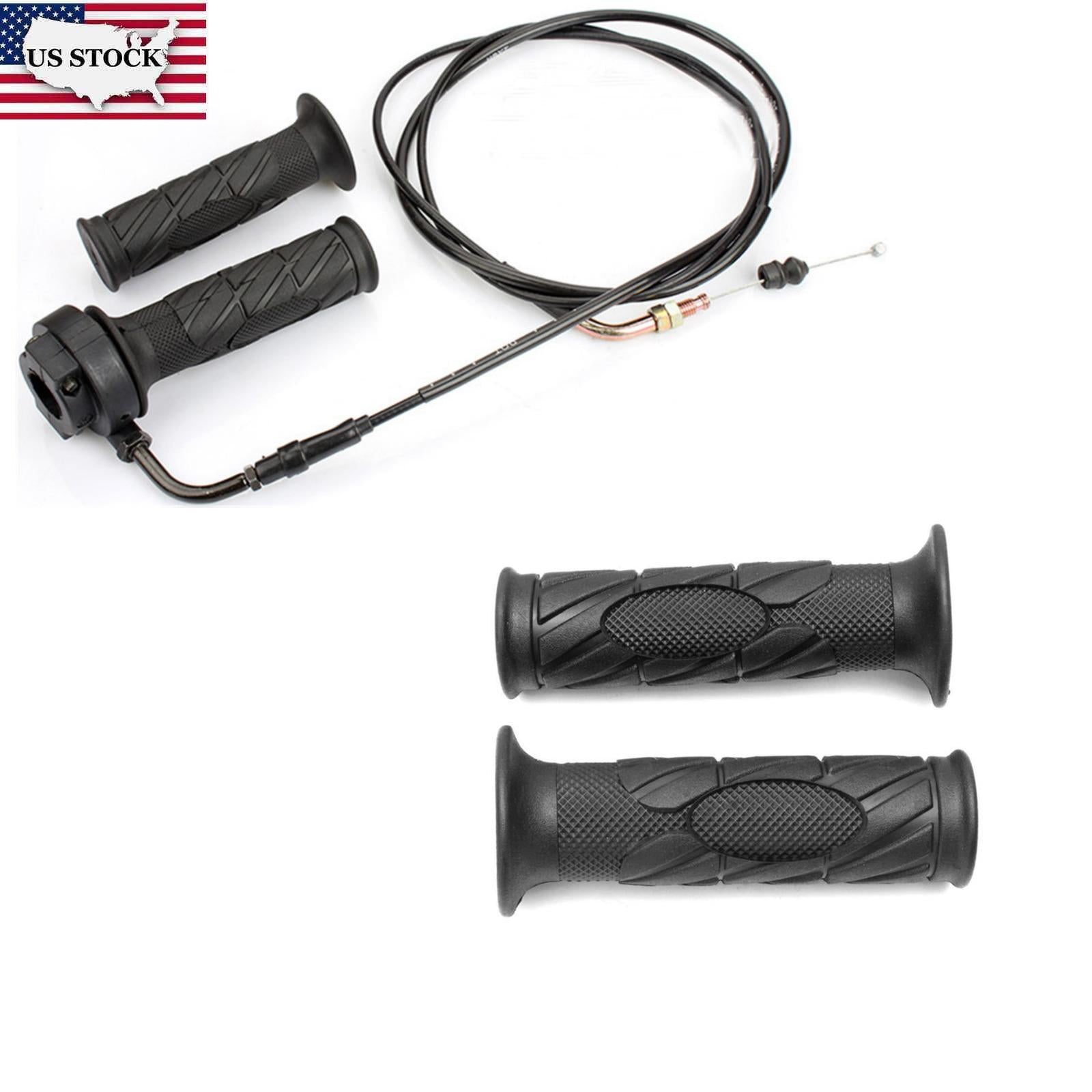 1 Pair Handle Grip Scooter Accessories For GY6 125-150CC Throttle Line Assembly Q