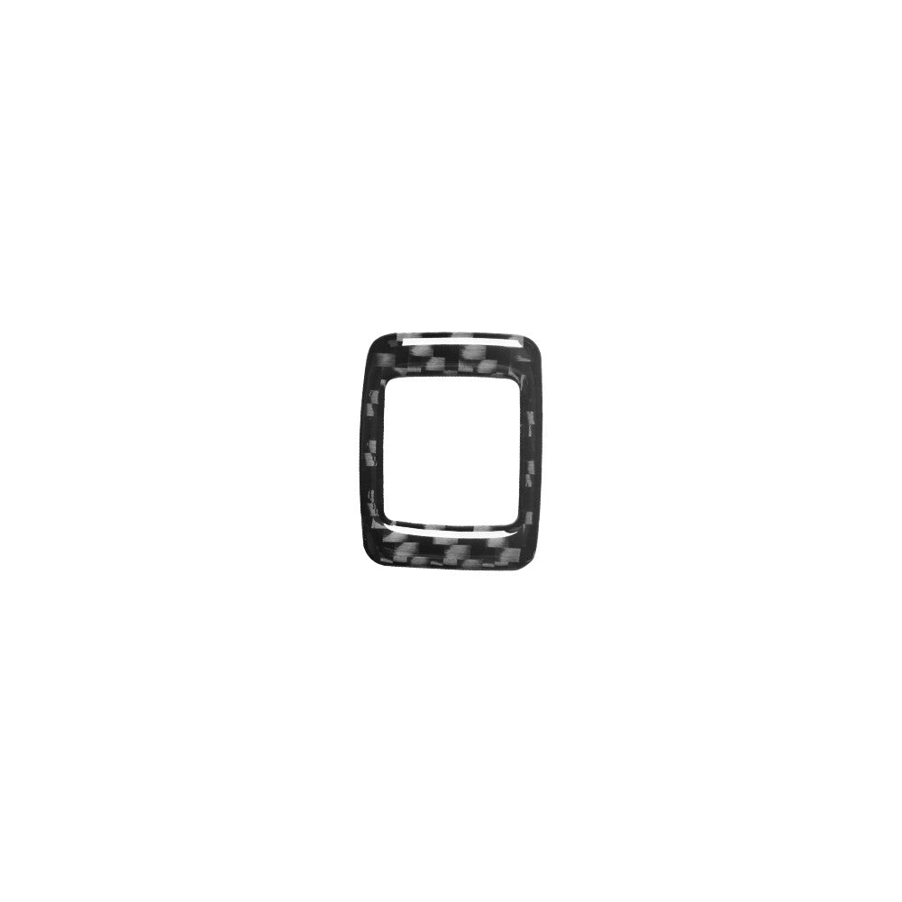 Carbon Fiber Dim Light Switch Frame Cover Trim for Volkswagen for Tiguan 2013-2017