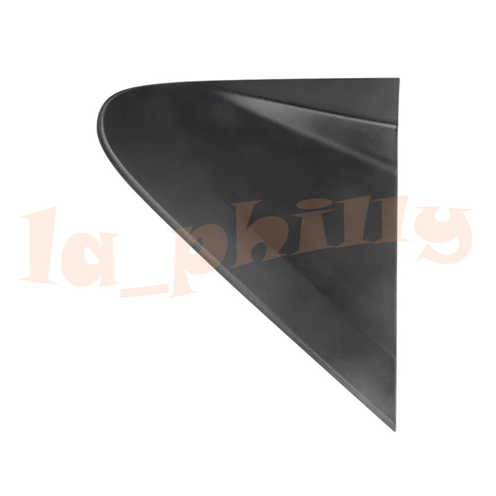 Front Door Garnish Window Glass Plate Cover Trim for Honda CITY 09 -14 Black RH