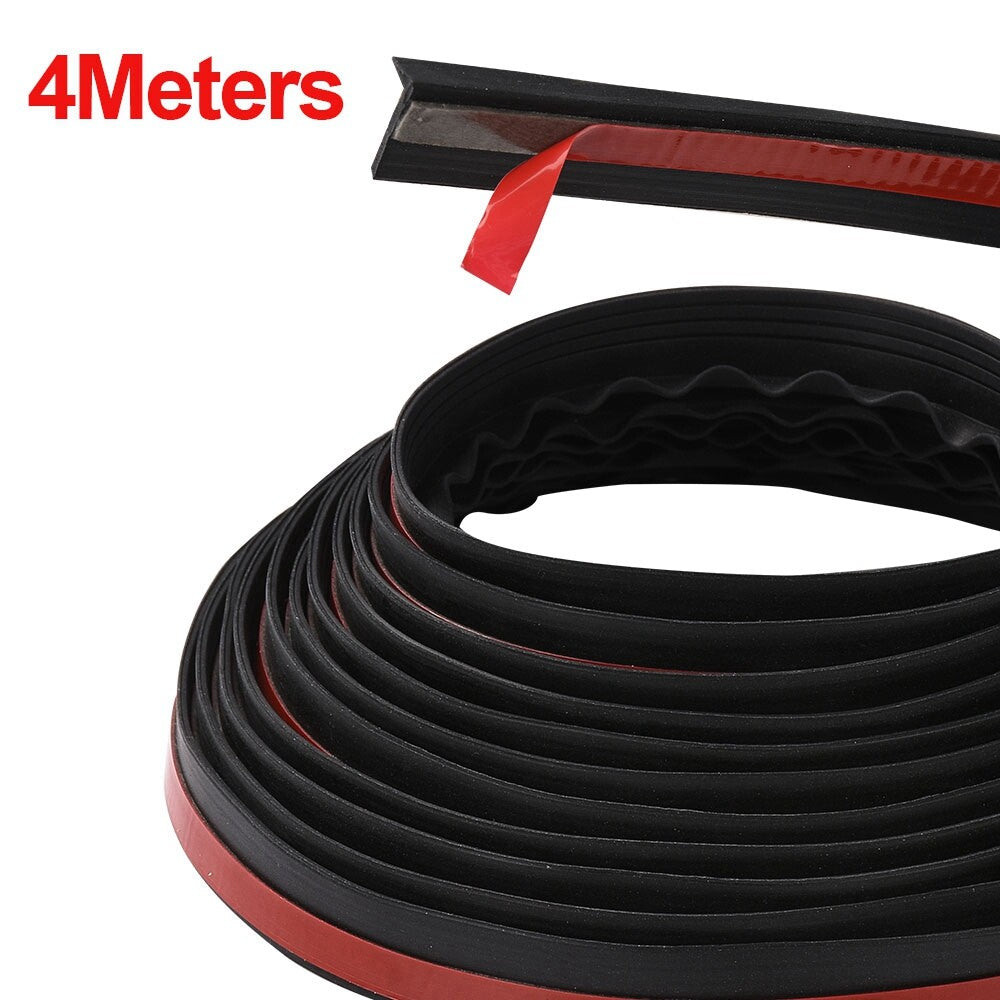 4M Adhesive Rubber Strips, RollsStrips, Seal Rubber Gasket Edge Trim