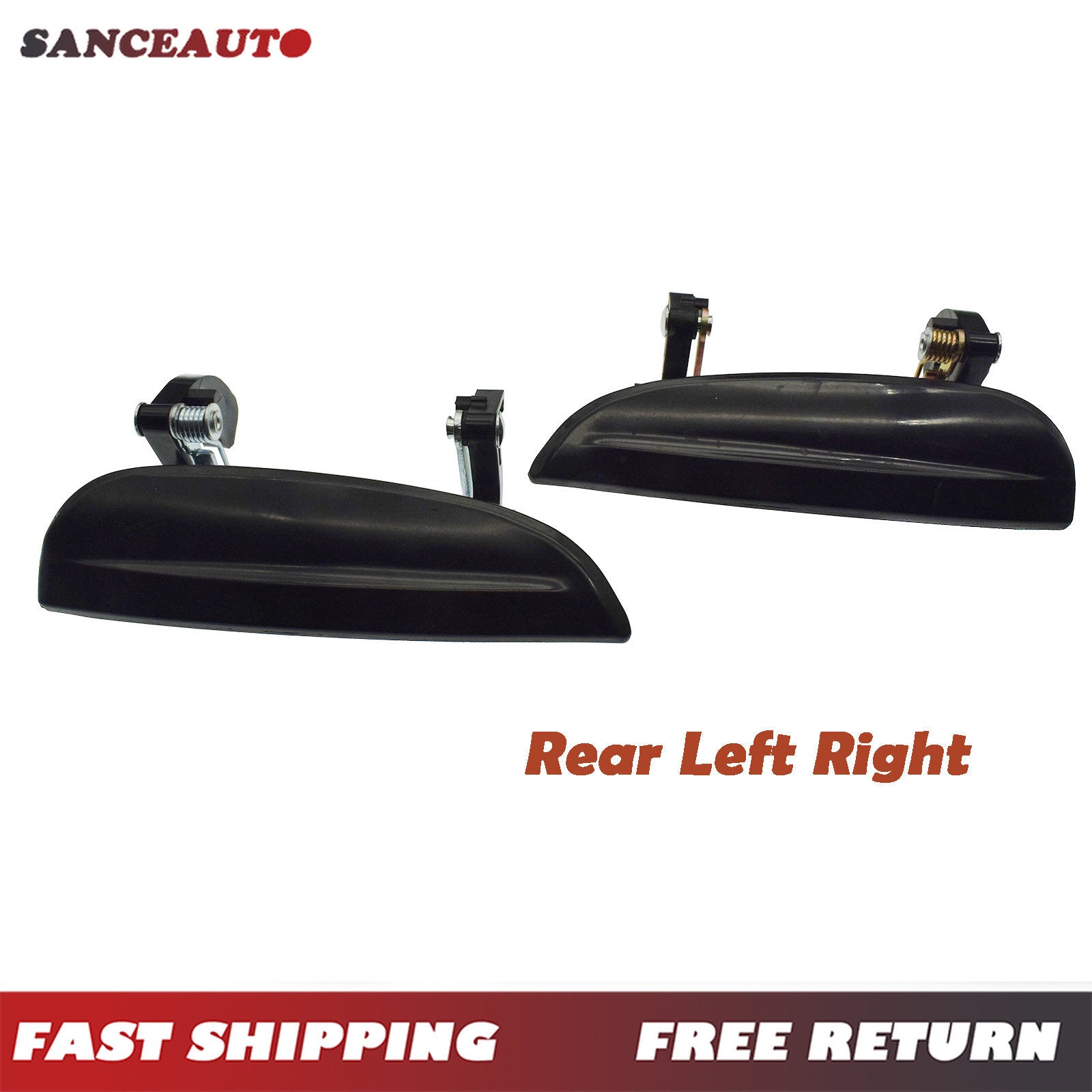 Two-piece set of left outer door handles for Kia Rio 1.6L 2003-2005 n
