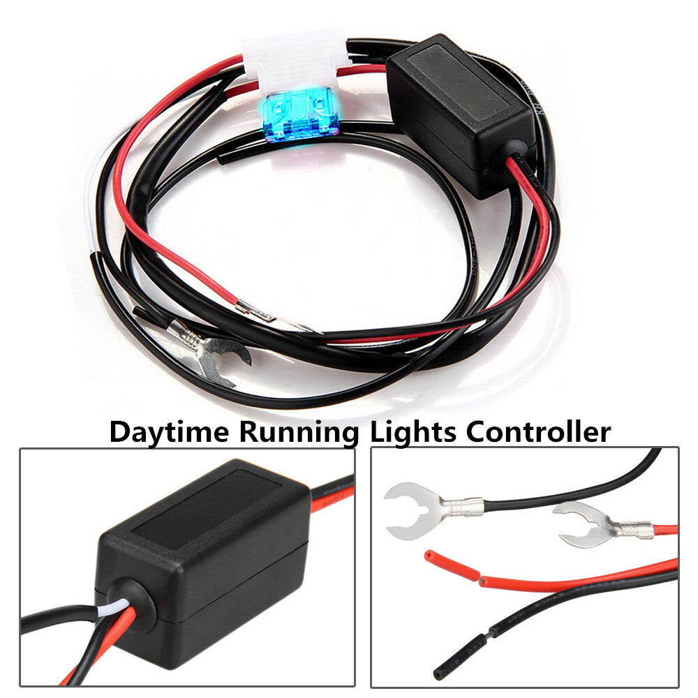 Automotive LED Daytime Running Light Automatic Control Dimmer Module Switch Relay DRL- n