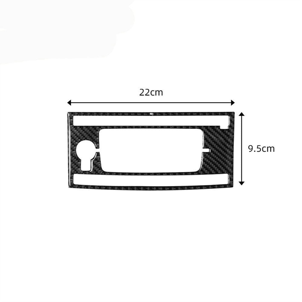 4Pcs Carbon Fiber Door Decorative Strips Cover Trim for for Suzuki Grand Vitara v