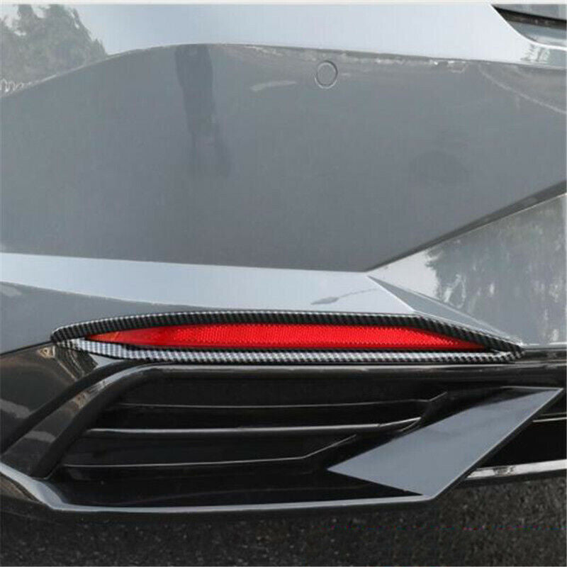 for Kia K5 2021-2023 Chrome Rear Fog Light Lamp Reflector Cover Trims Decoration v