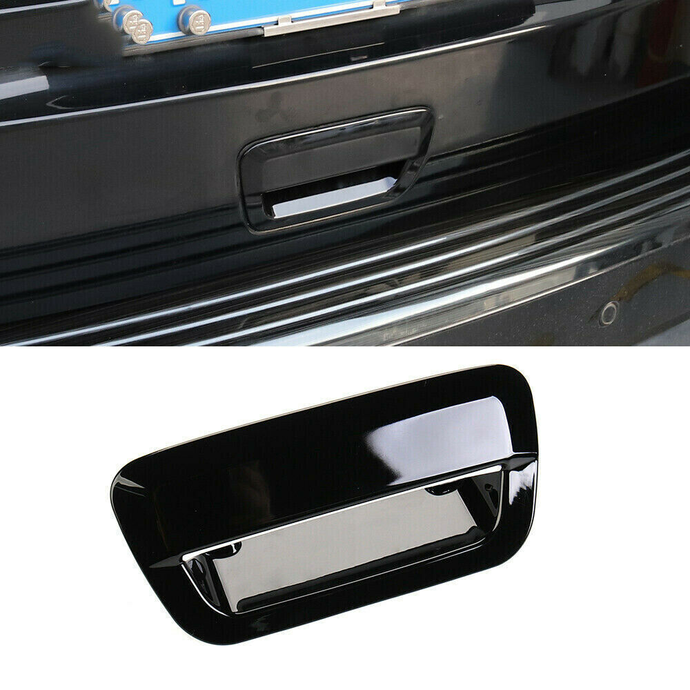 Glossy Black Trunk Tailgate Handle Cover Trim for Jeep Grand Cherokee 2011-2021
