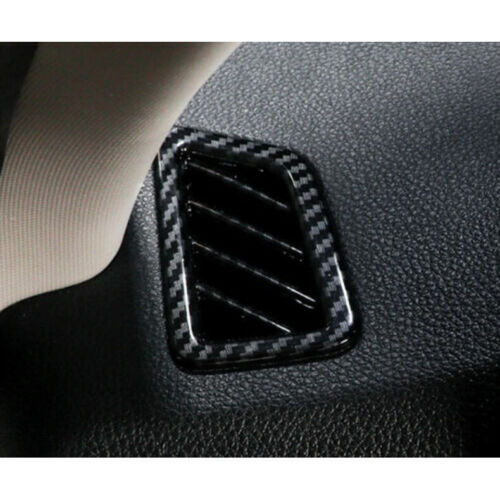 for Kia Seltos 2020-2023 Carbon Fiber ABS Dashboard Upper Air Outlet Vent Cover
