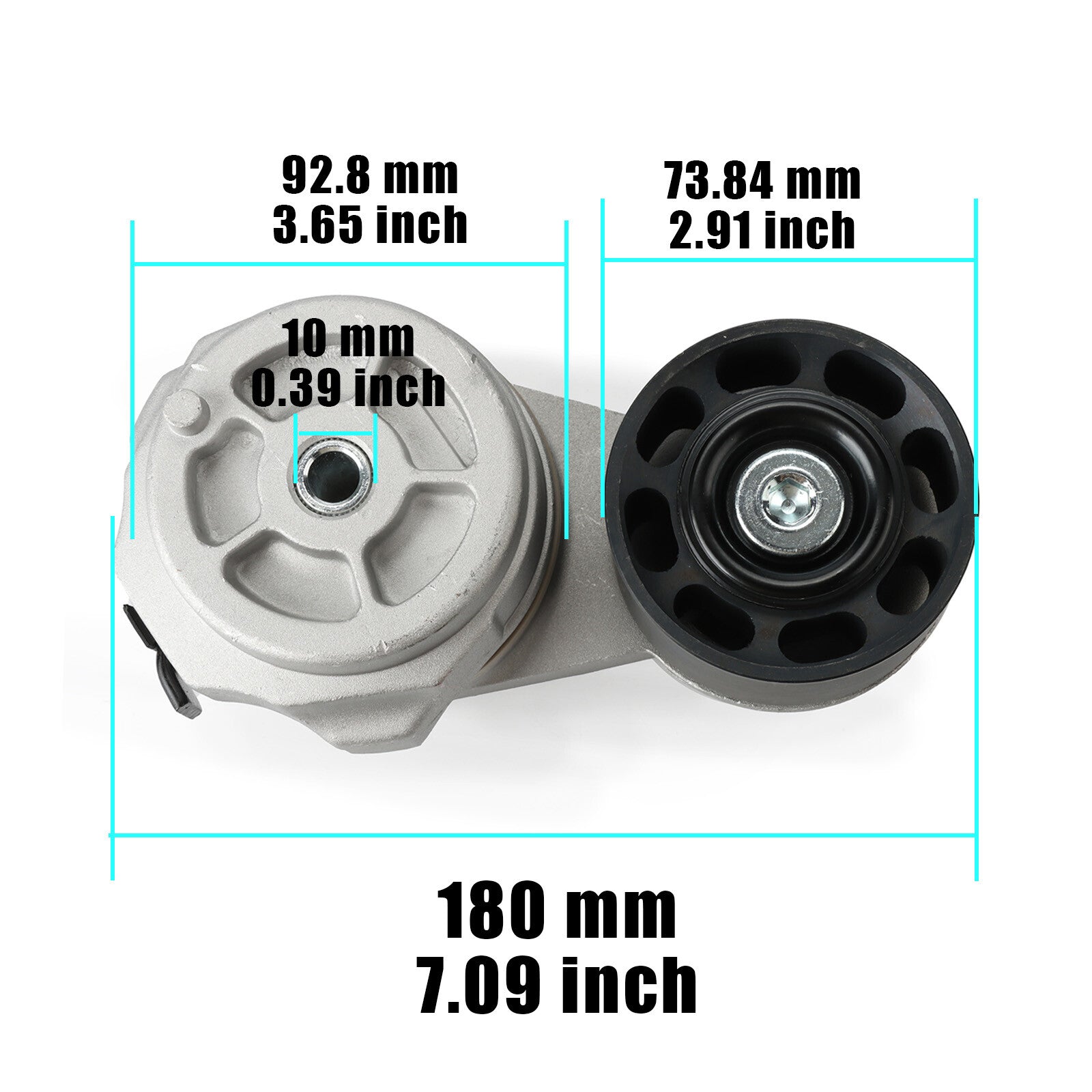 Brand new belt tensioner assembly, engine aluminum 0239233 5270678, suitable for . Q