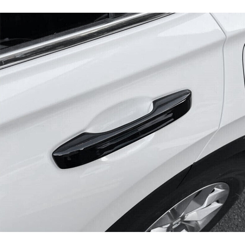 for Honda CR-V 2023-2024 Glossy Black Car Door Handle Cover+Cup Bowl Combo Trim