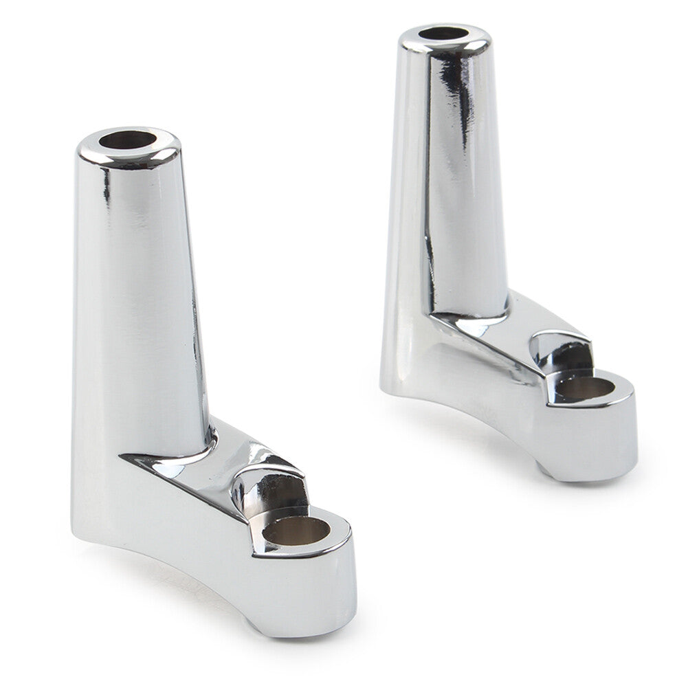 for Harley Dyna Sportster XL883N Front Turn Signal Mounts Relocation Kit Chrome Q