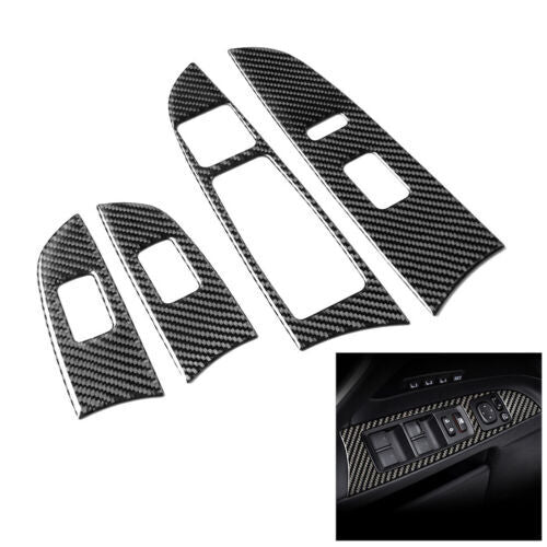 28Pcs Carbon Fiber Car Interior Kit Cover Trim for LEXUS IS250 IS350 2006-2012