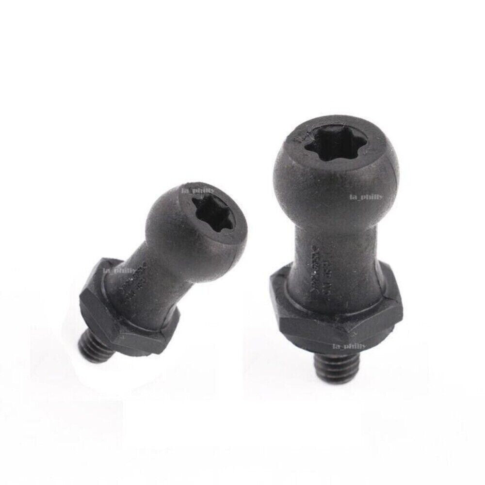 2pcs/set for VW for Golf for Jetta for Passat for Audi Engine Cover Mounts Bolt #06A103951 Black n