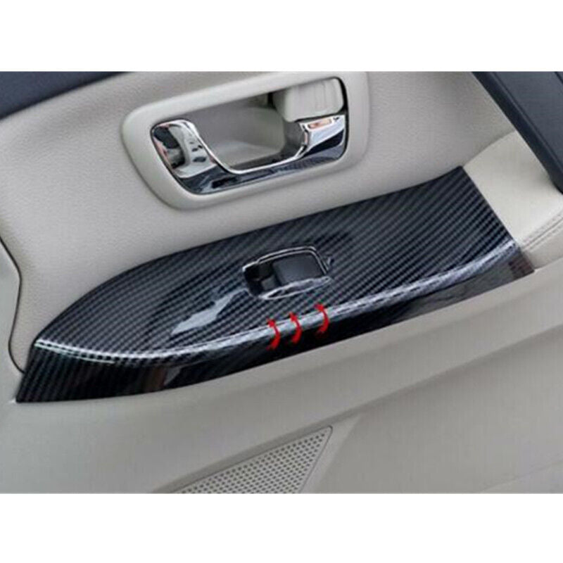 Car Window Lift Switch Panel Cover Trim for Mitsubishi Pajero Montero 2009-2021