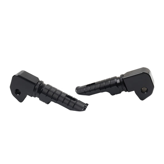 Black Rear Footrests Passenger Foot Peg for Honda Forza 750 NSS 750 2021-2023 Q