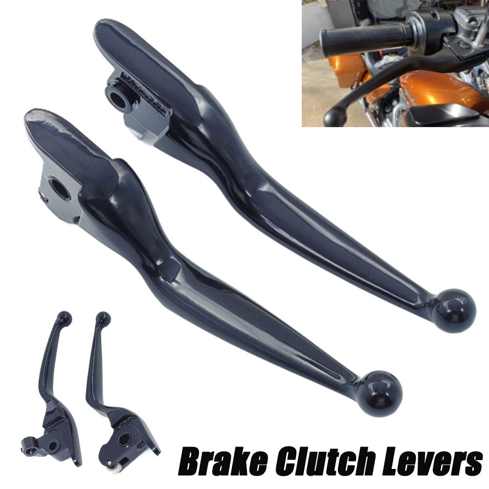 Brake clutch lever for Harley Touring Street Glide FLHX / Road Glide FLTRX Black - n