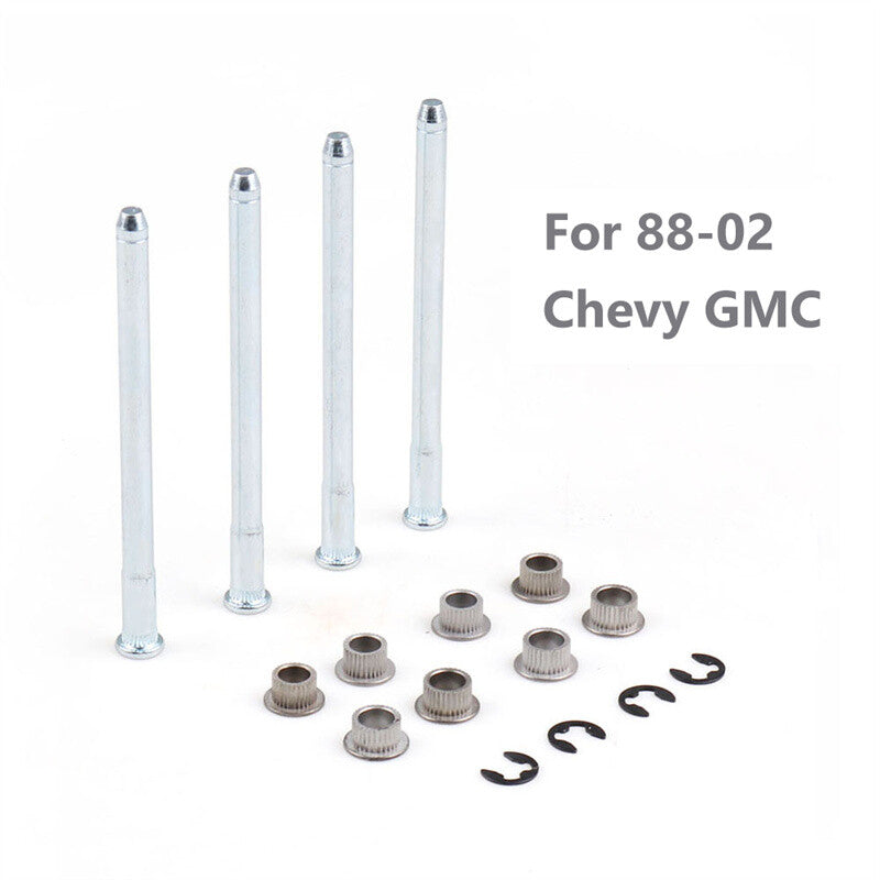 Door Hinge Pin and Bushing Kit for 1988-2002 for Chevy for GMC Fullsize Truck SUV 88-02