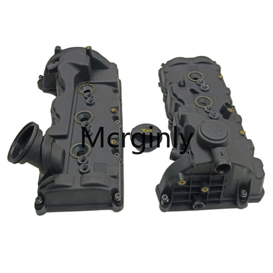 3.0T engine valve cover with gasket and cap suitable for Audi A5, A6, A7, Q5, Q8, and Touareg. n
