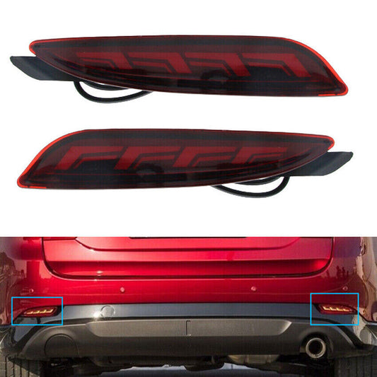 LED Rear Fog Light Tail Bumper brake Light Signal Sets for Mazda CX-5 2023-2024 n