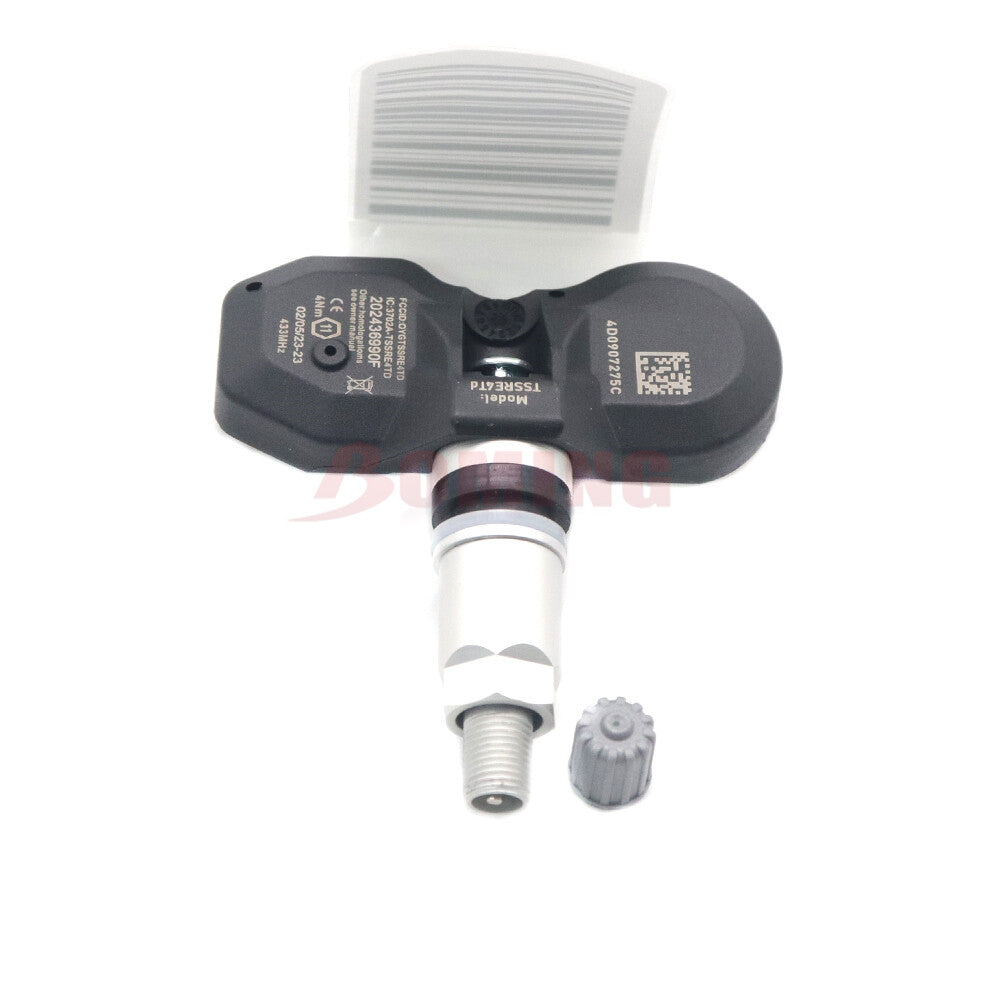 4 new TPMS 4D0907275C Tire Pressure Sensors for Volkswagen Phaeton and for Audi for A8 (433MHz) - Suitable for use between April 4th and 6th.