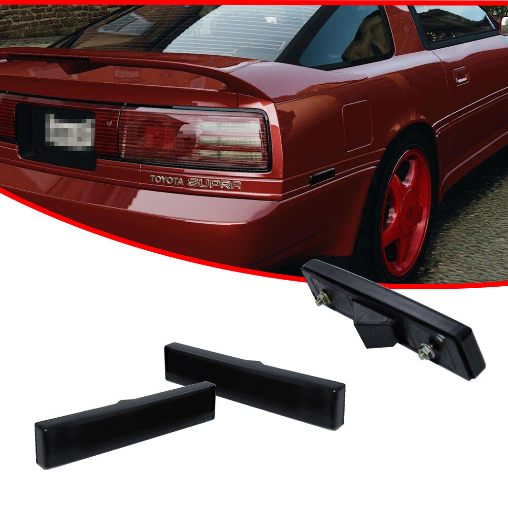 Smoke rear bumper side marker reflector light lens for 86-92 for Supra MK3 A70- v