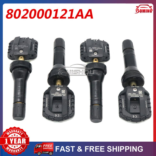 Package 4 TPMS Tire Pressure Sensors 802000121AA for Tiggo 8 PRO, Tiggo 7 PRO, Tiggo 8