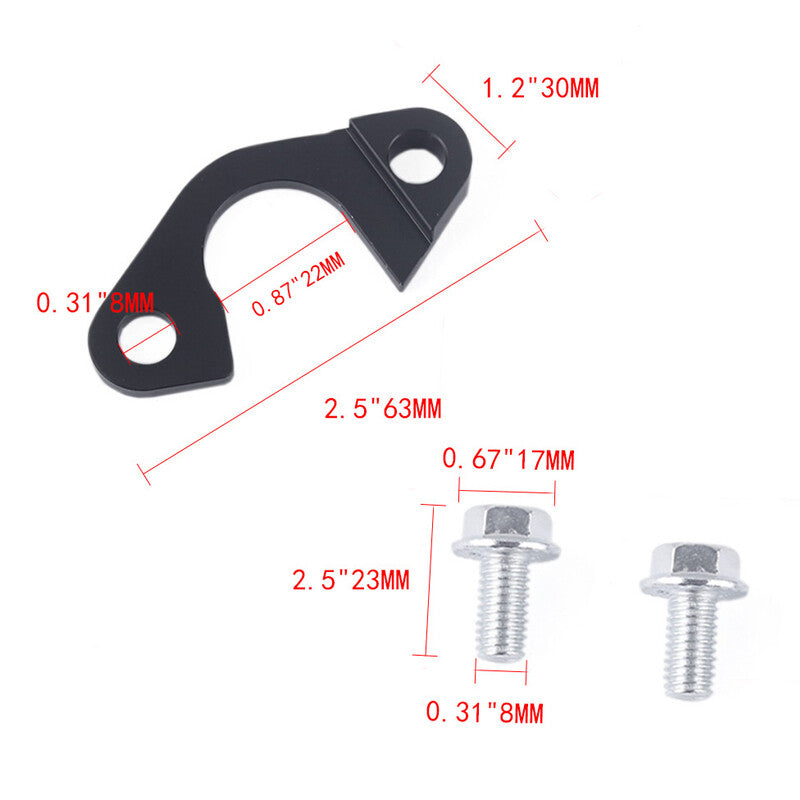 Modified stainless steel oil pump pipe bracket suitable for LS1, LS2, LS3, and LS6 engine mounts. n