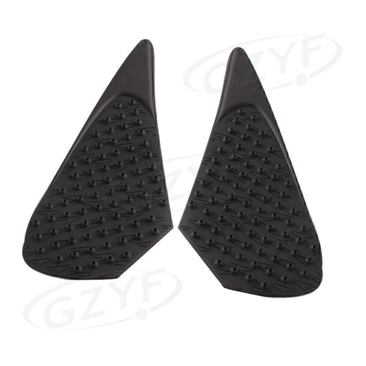 Fuel Gas Tank Traction Side Pad Knee Grip Decal Fit for Yamaha YZF-R1 04-2006 Black Q